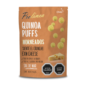 Snack de Quínoa Puff Queso EXM Cheese